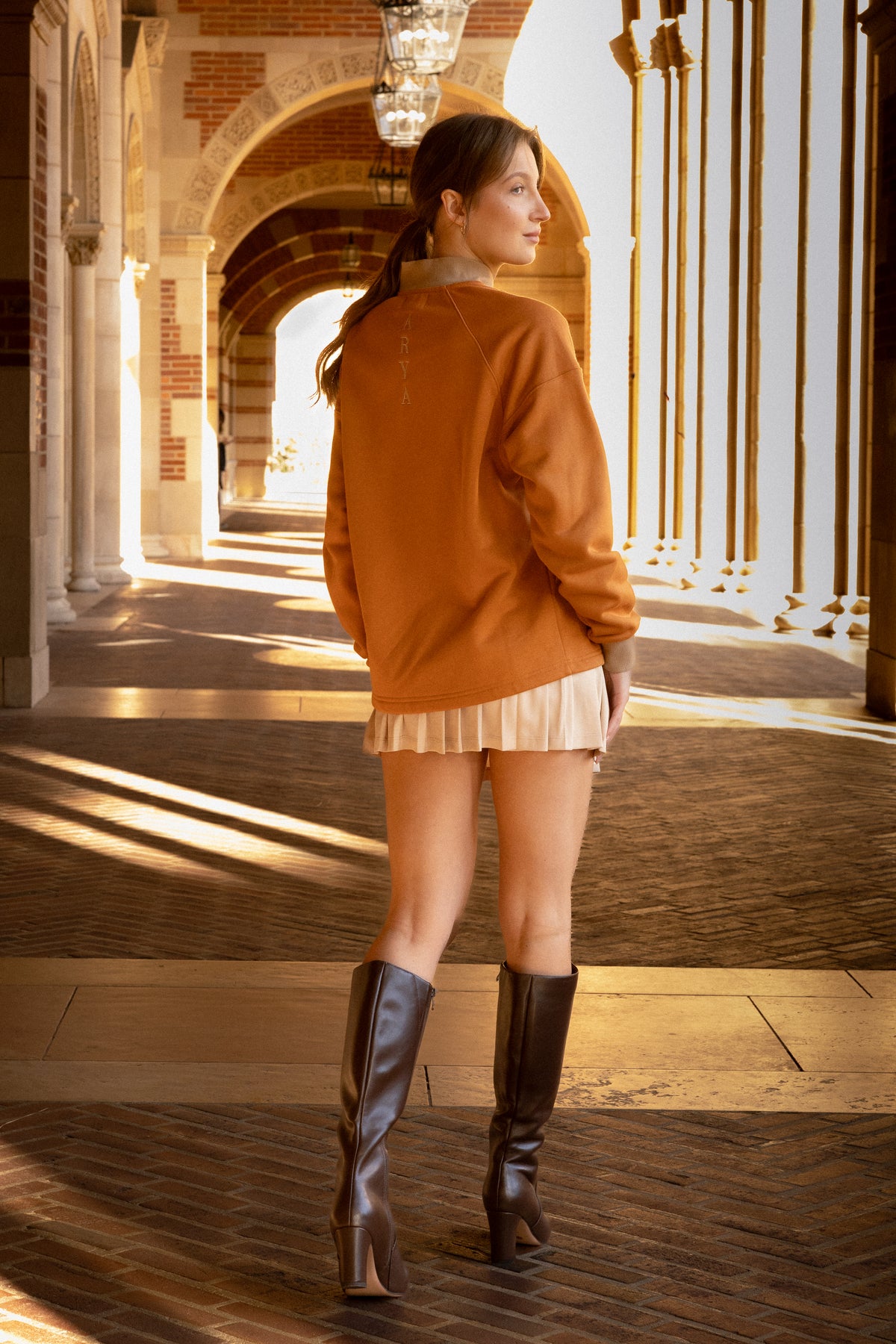 Burlington Sweater - Burnt Orange