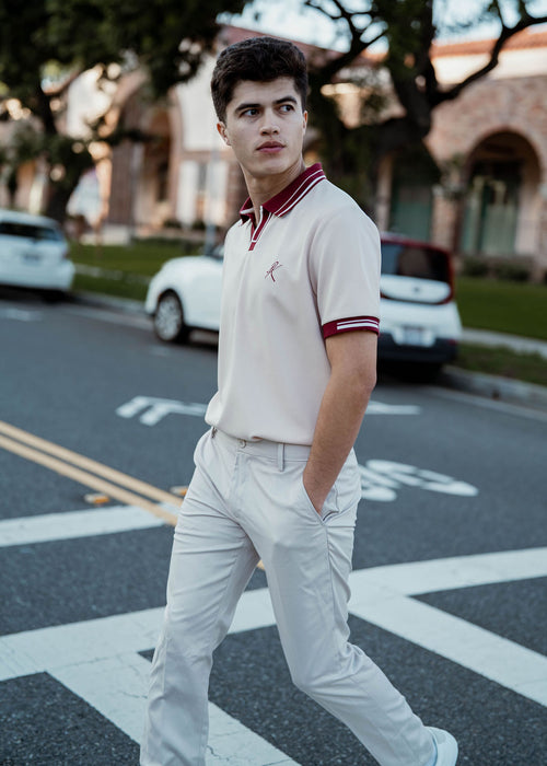 Woodstock Polo - Merlot Red