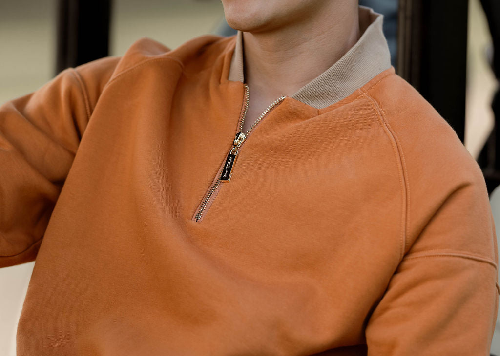 Burlington Sweater - Burnt Orange