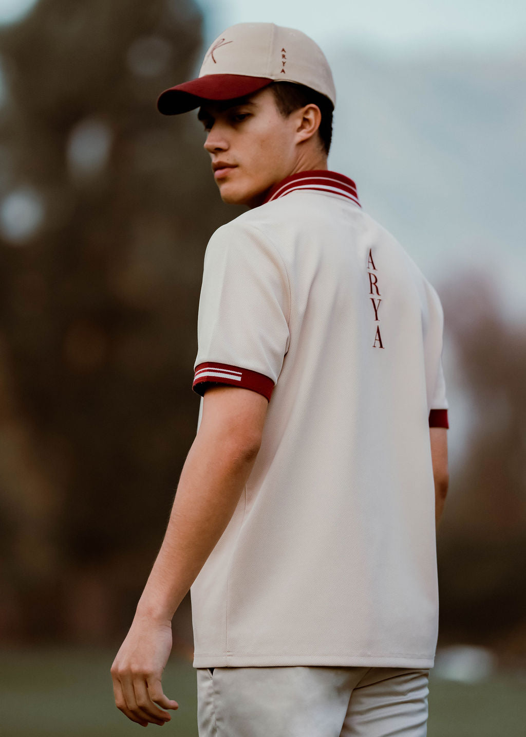 Woodstock Polo - Merlot Red