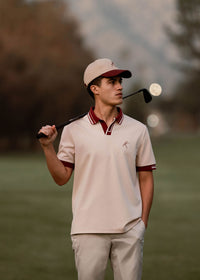 Woodstock Polo - Merlot Red